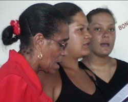 Raymonde, Mathilde et Amandine