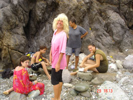 Olivia, Manuella, Mamy Benou, Rosalia et Amandine