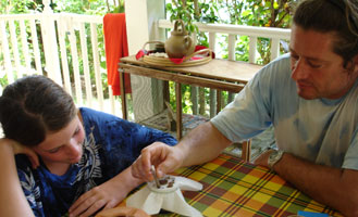 Ninon et Tonton Pascal