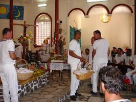 Pendant la messe