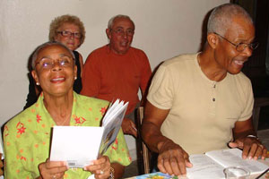 Rosette, Anita, Ren et Tyrolien