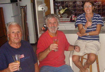 Michel, Papy Benou et Lucile