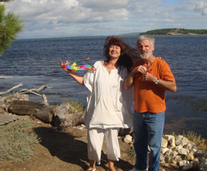 Sabine et Papy Benou