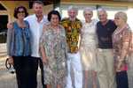 Claudine, Bernard, Michelle, Papy Benou, Claire, Michel et Nicole