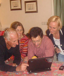 Michel, Lucile, Oscar et Vro