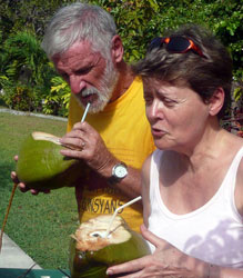 Papy Benou et Nadine
