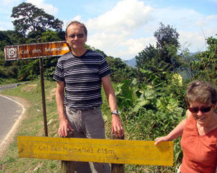 Grard et Nadine au Col des Mamelles