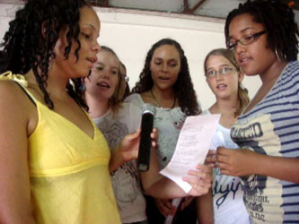 Diana, Melou, Amandine, Maurine et Loane 